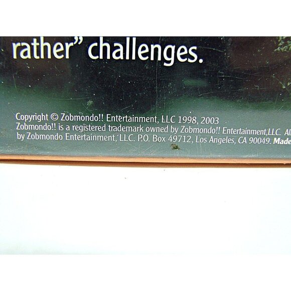 NEW Would You Rather? Board Game Mind Boggling Questions Game Night Party Gift - Picture 11 of 11